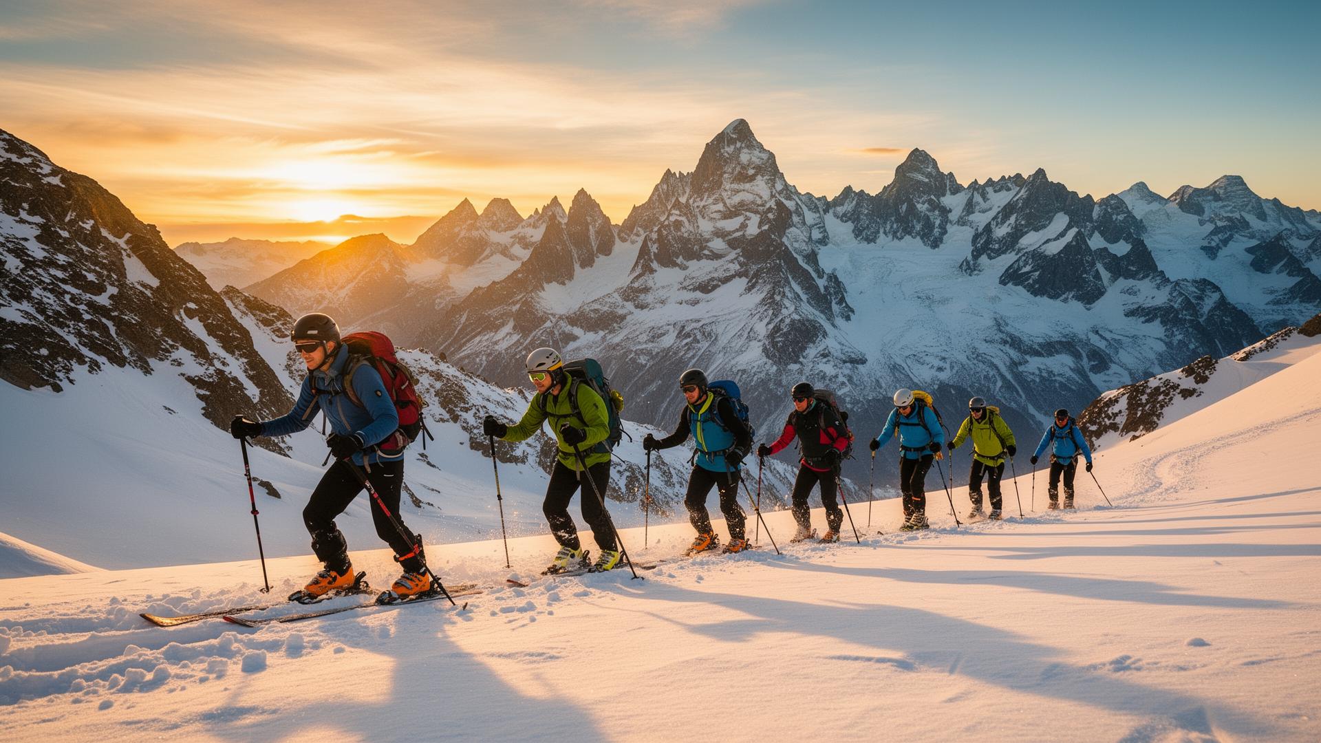 Bjergsport og skitouring i de franske Alper