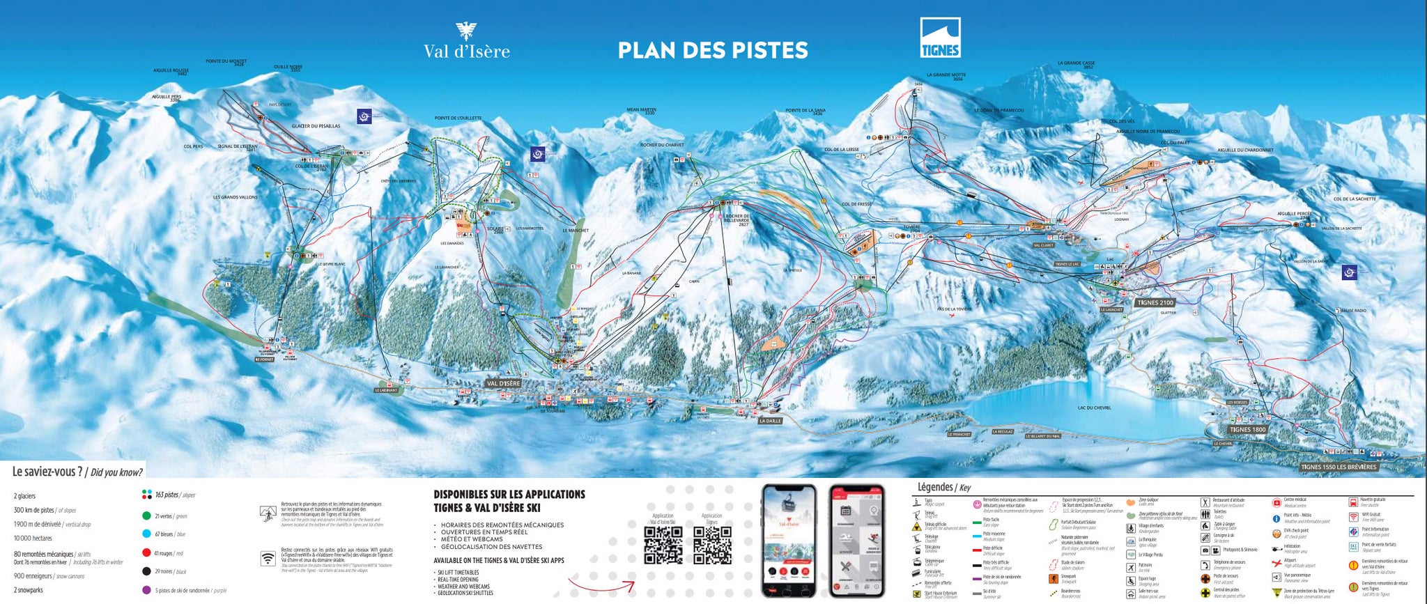 Offpiste ski i Val d'Isère - klassisk freeride